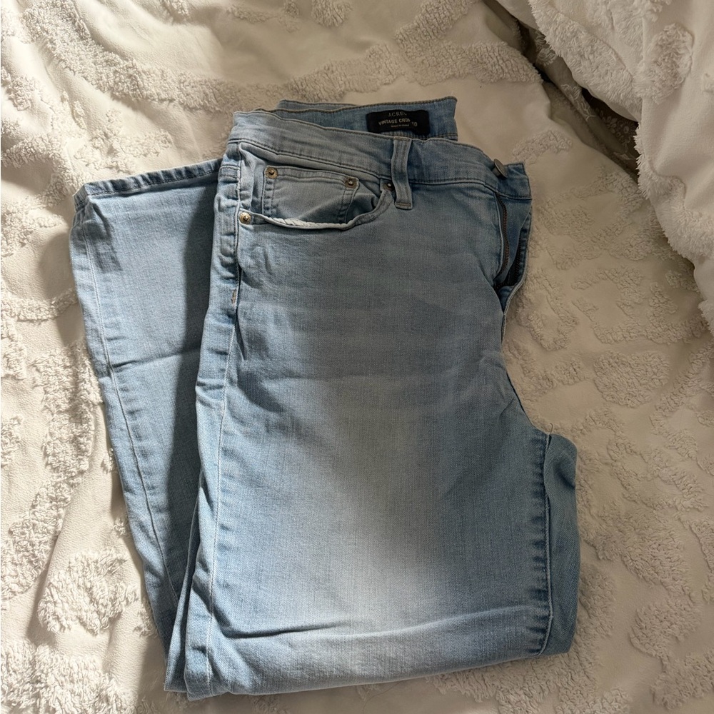 J Crew jeans size 31 faded jeans in excellent condition
